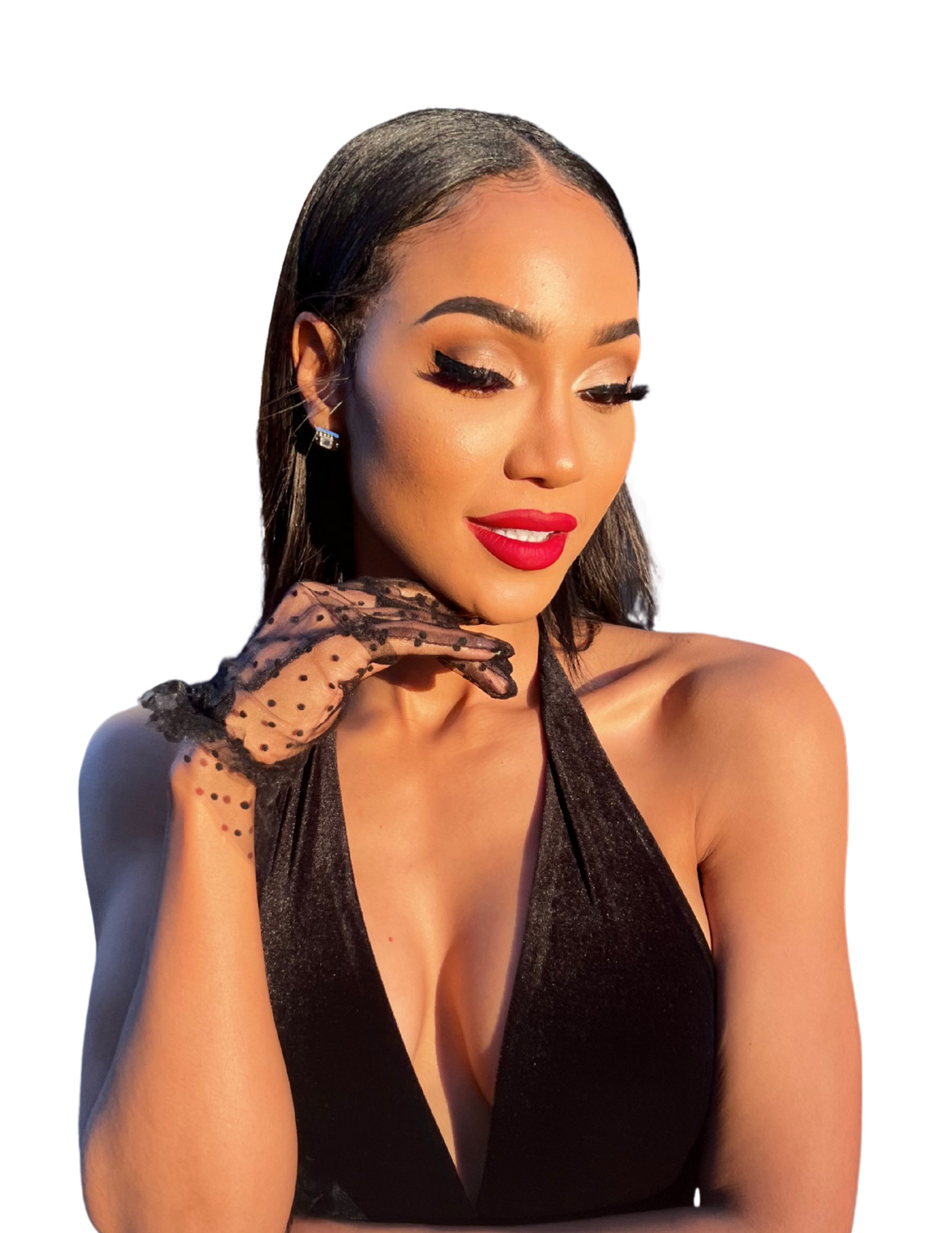 3 in 1 Style - GlamBasicz 100% real hair Clip In Extensions (ponytail, half up/half down or all down)